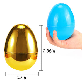 NEWBEA fillable eggs ready for candy toys or small gifts