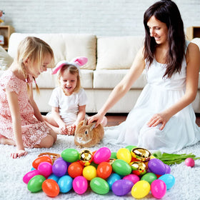 NEWBEA party favors and gift bags boosted with colorful eggs