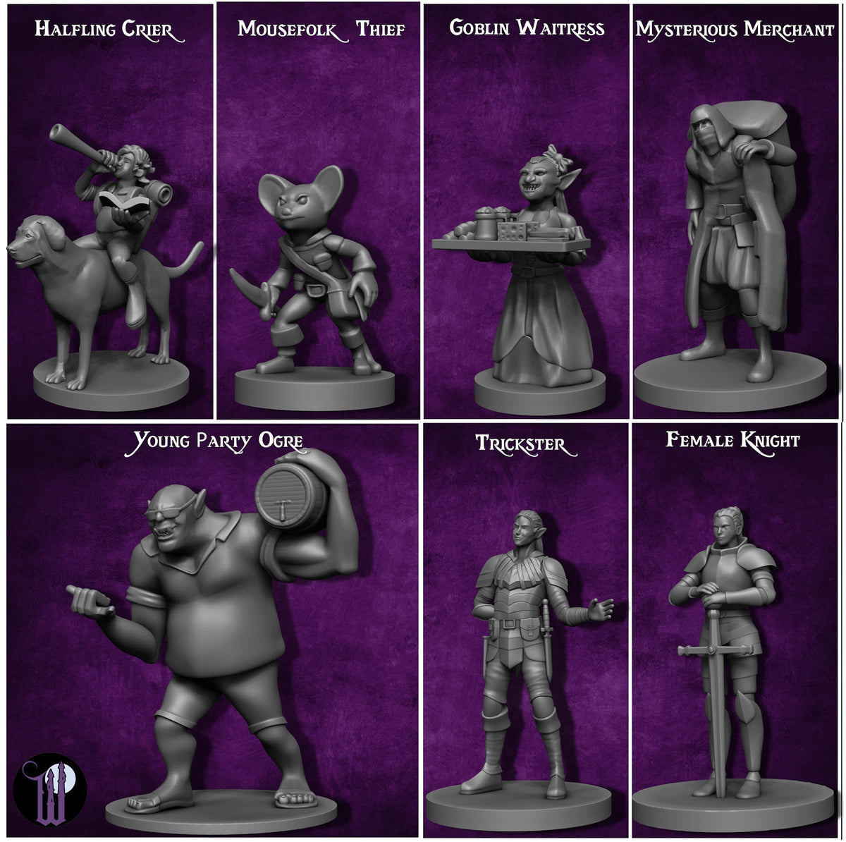 Newcombie Wildspire29 NPC collection highlighting diverse cast for adventures