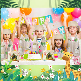 Newcotte explorer costume bundle on display for safari-themed party