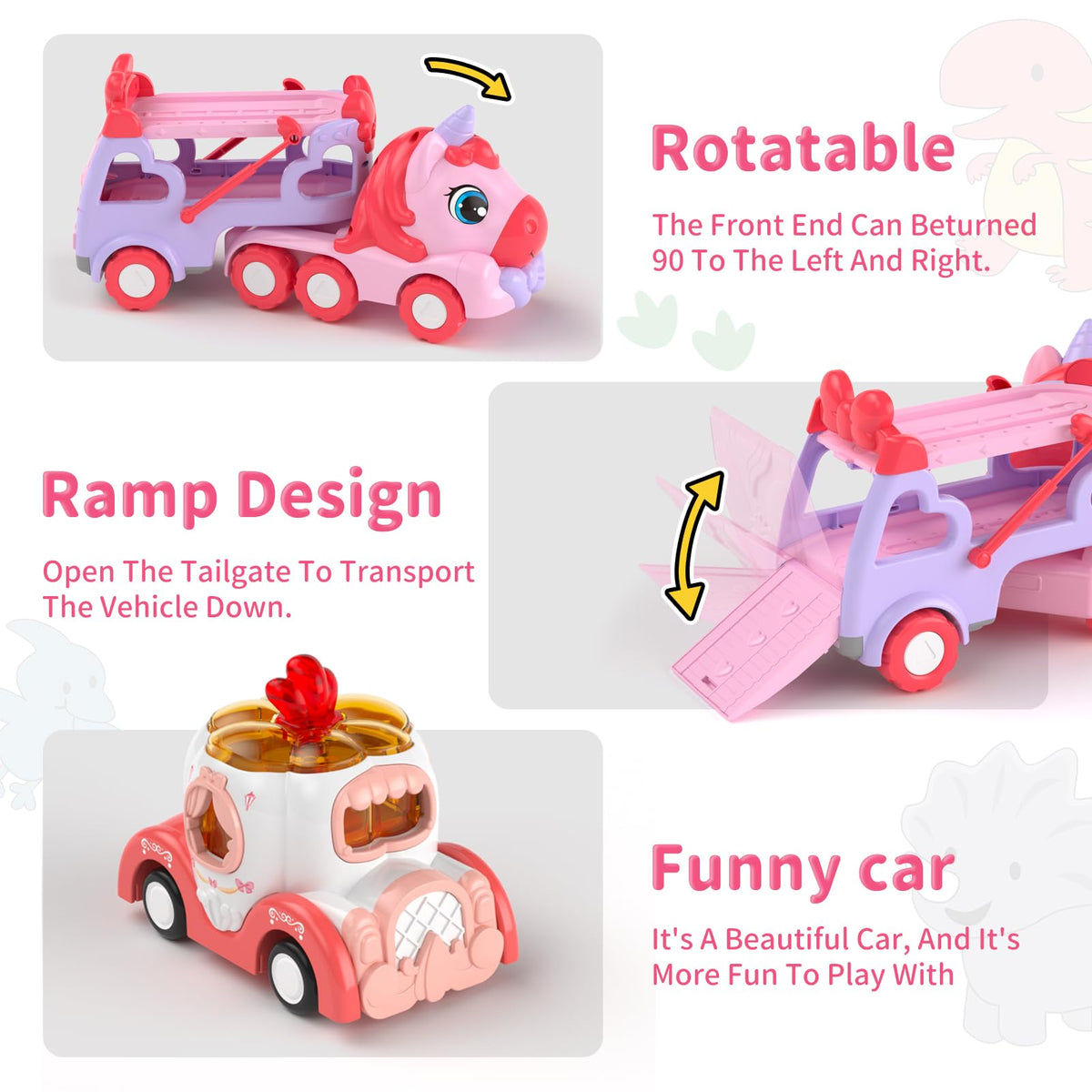 Newcrave inertial double-layer truck design lets kids push and roll