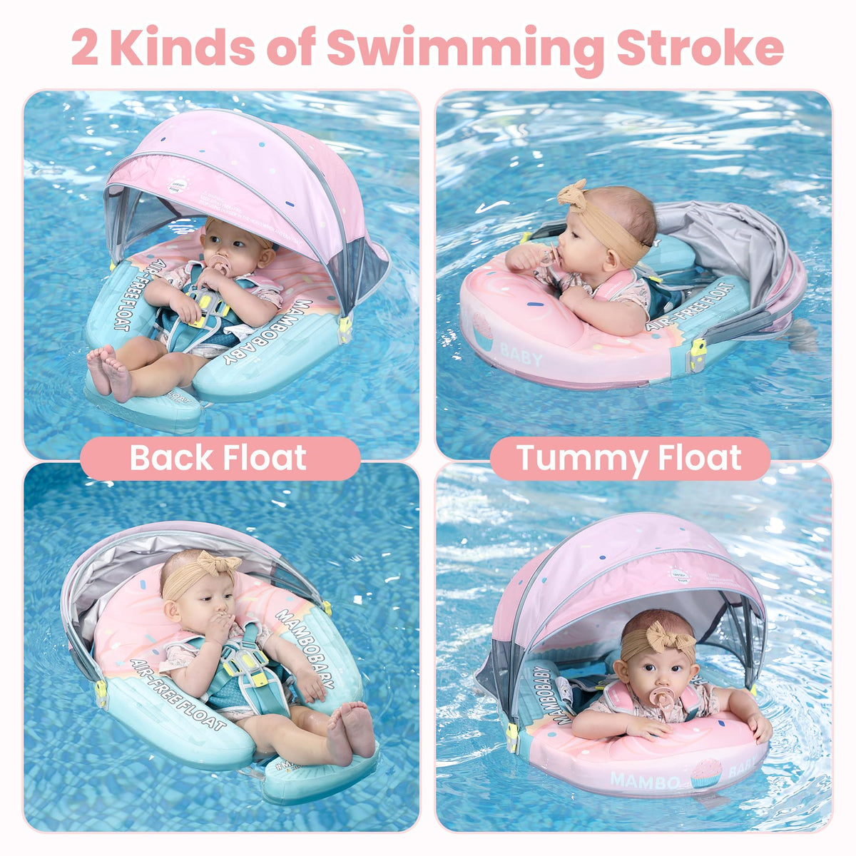 NEWONE Mambobaby tummy float mode adapts for 3–24 months