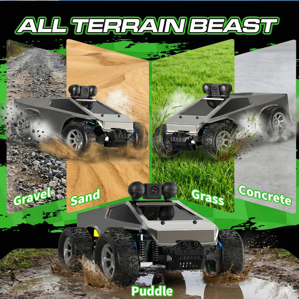 NewOpens RC car LED lights improve visibility during dusk