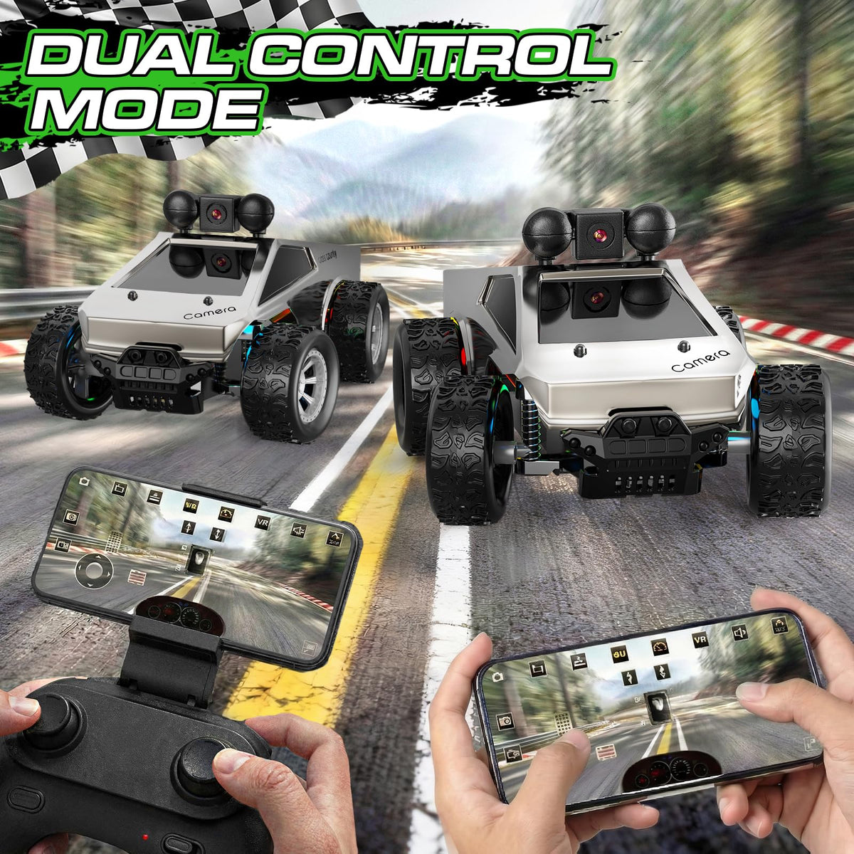 NewOpens RC car app streams live video for real-time feedback