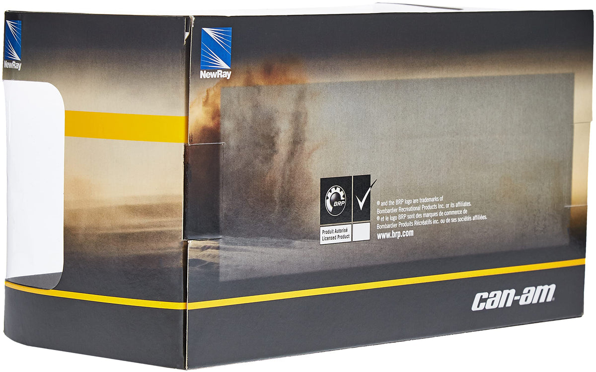 NewRay 58193B CAN-AM Maverick X3 Black window-box display-ready piece.