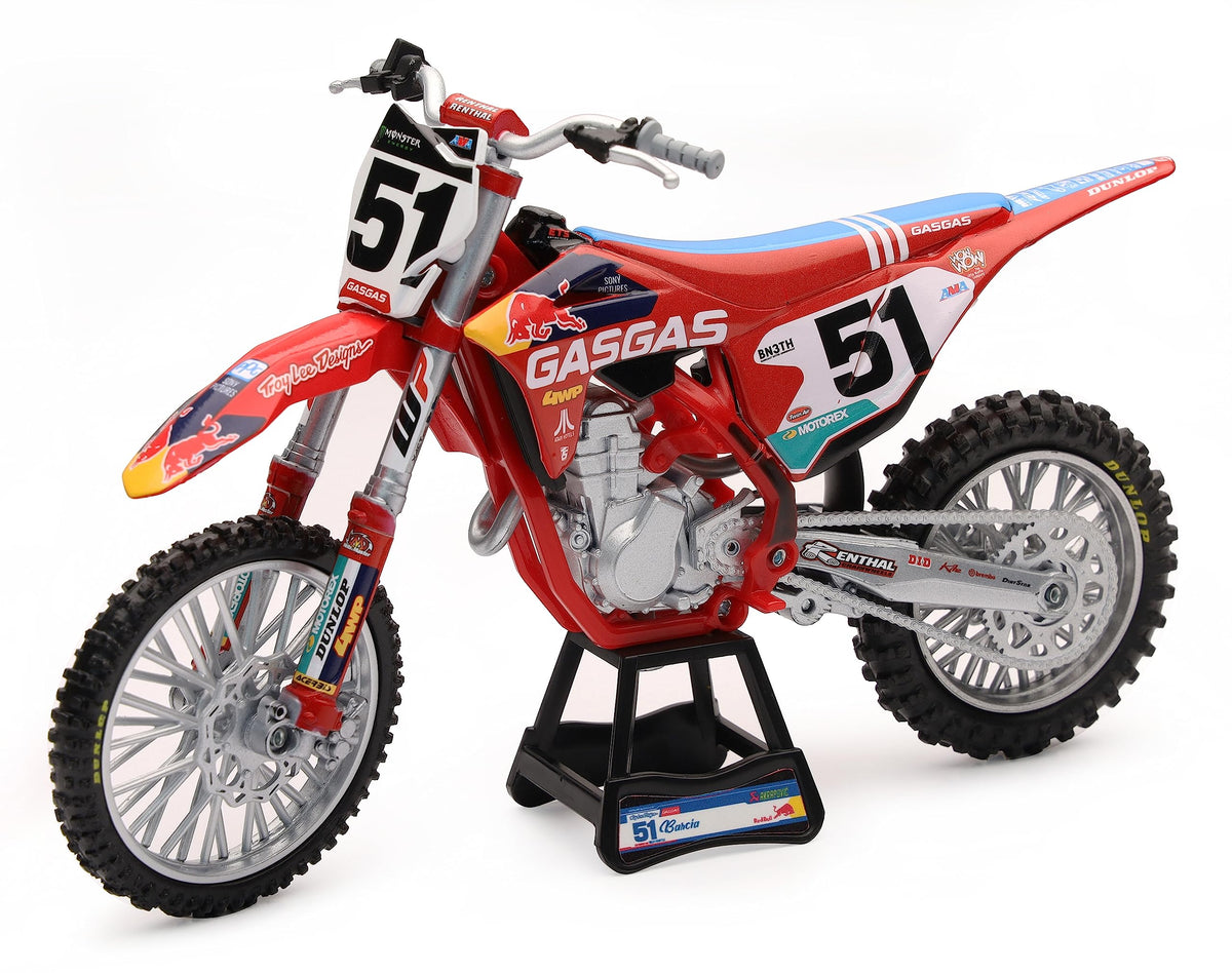 NewRay GasGas MC450F Red Bull 1:12 scale diecast—perfect for display and collection