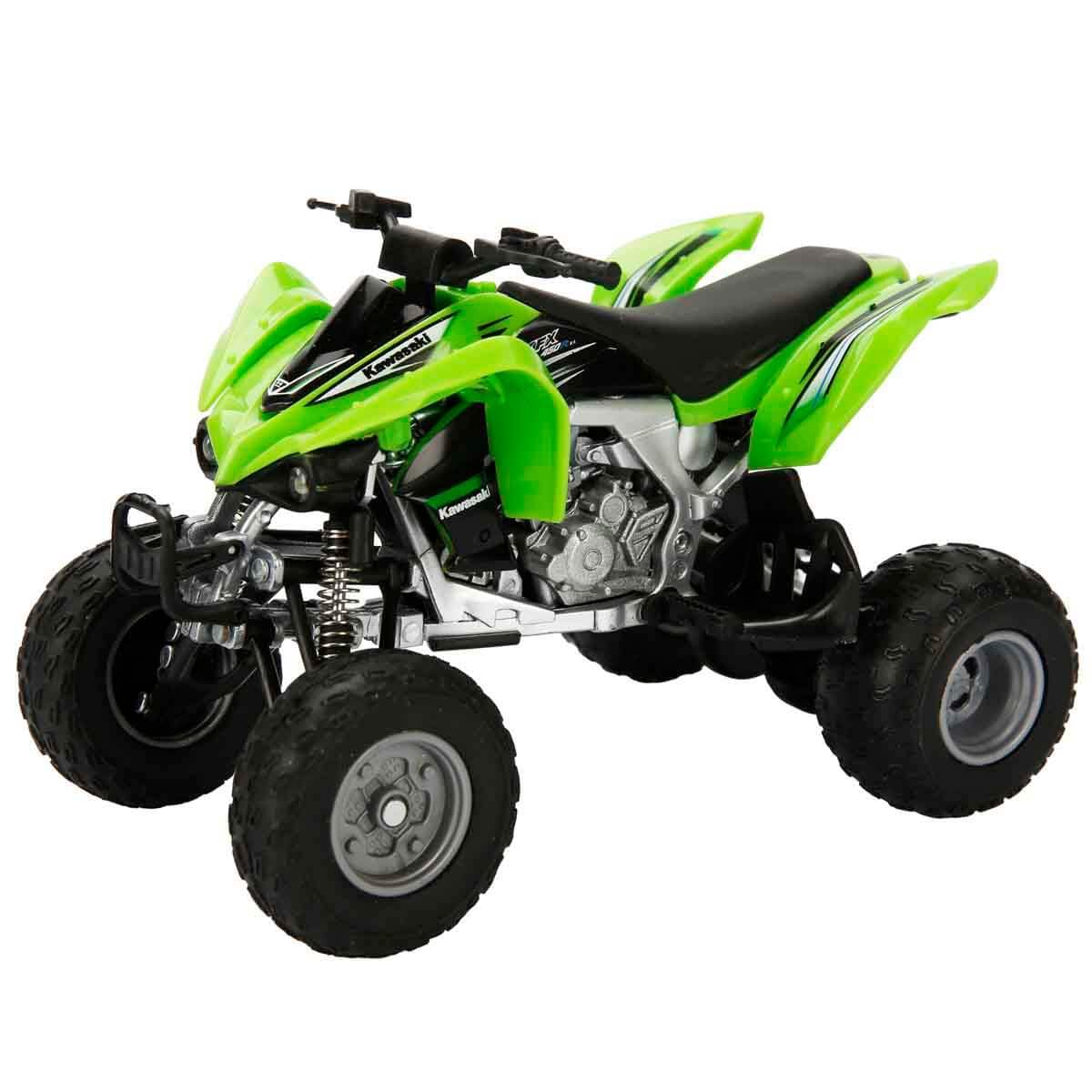 NewRay KFX450R 1/12 scale ATV die-cast for display and collection.