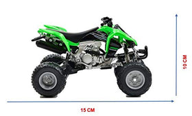 NewRay KFX450R green paint finish for authentic look.