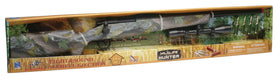 NewRay Real Camo Single Barrel with Scope Green side view highlighting durable construction for extended pretend hunts.