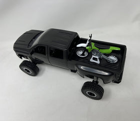 New-Ray X-Treme Adventure truck suspension detail for realistic bounce
