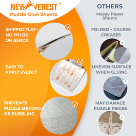 Newverest adhesive hangers on wall display enable easy wall-ready display.