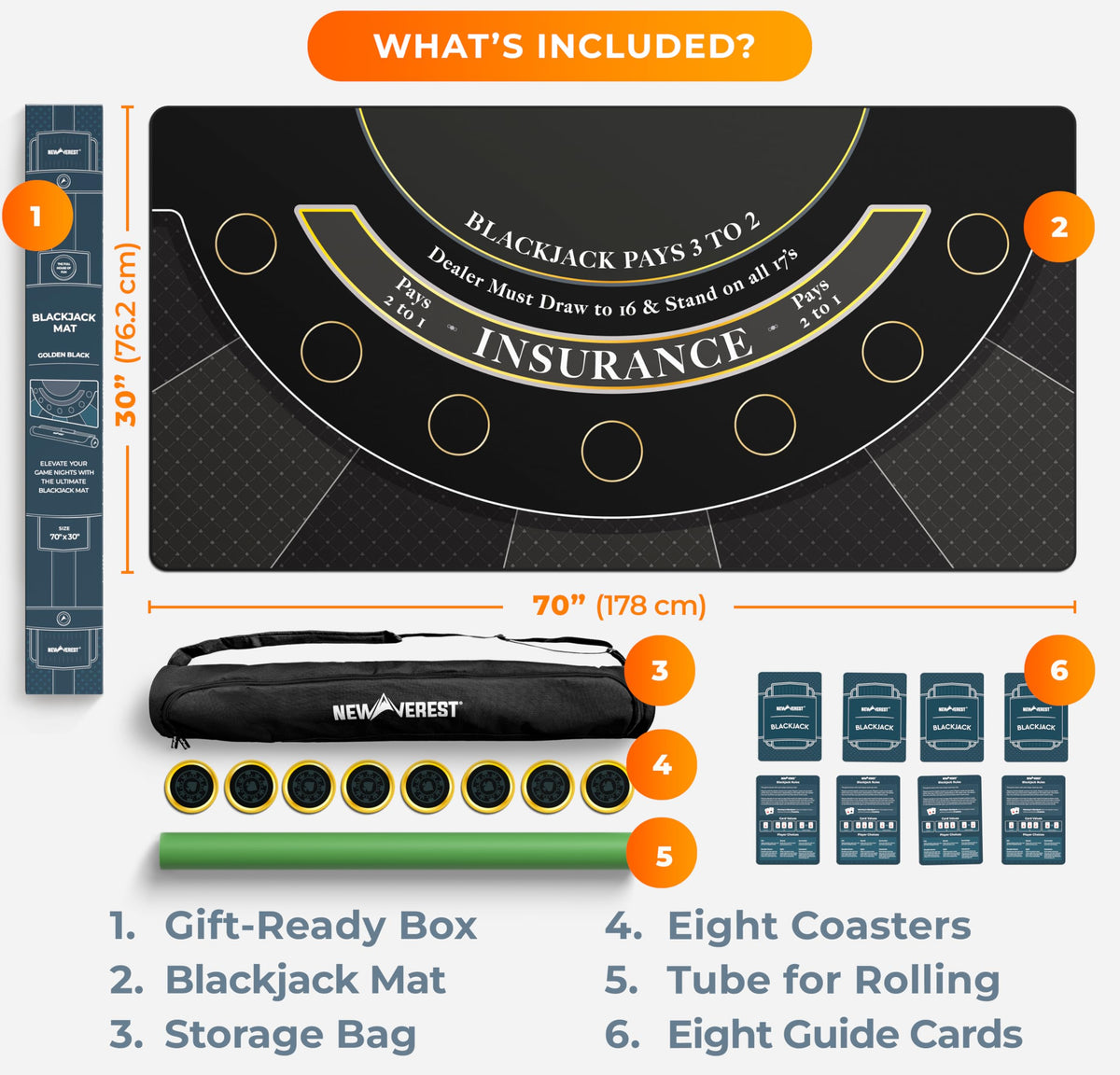 Newverest casino-style design adds professional vibe to home games