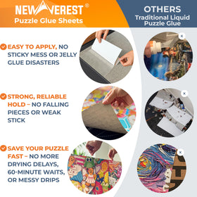 Newverest puzzle saver kit supports preserving multiple puzzles at once.