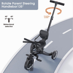 newyoo Toddler Bike adjustable seat highlights growing child comfort.