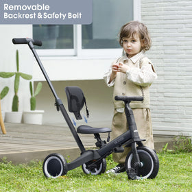 newyoo Toddler Bike outdoor ride captured with sturdy frame.