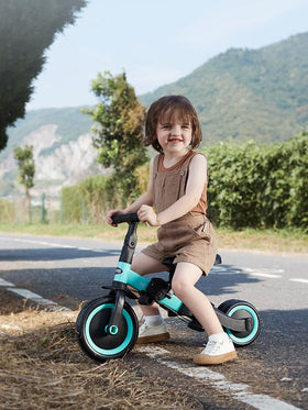 newyoo tricycle with adjustable seat and pedals for mode changes