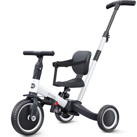 Newyoo TR007 toddler bike with push handle for parent-guided rides