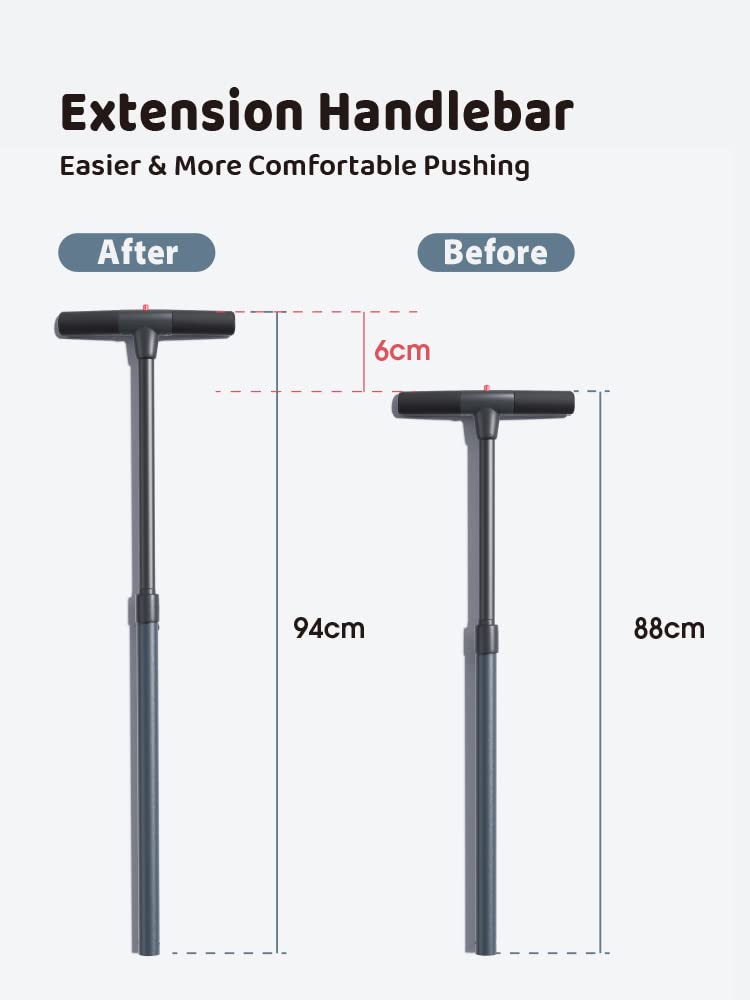 Durable carbon steel frame of Newyoo TR008 for lasting use.