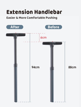 Durable carbon steel frame of Newyoo TR008 for lasting use.