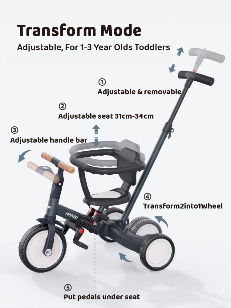 EVA wheels deliver a smooth, shock-absorbing ride.