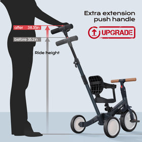 newyoo tricycle pedal-mode switch for easy mode changes