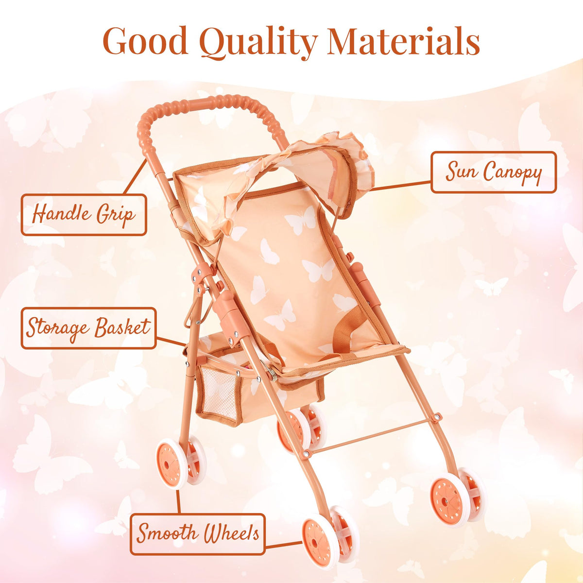 Travel-friendly doll furniture by The New York Doll Collection for on-the-go fun