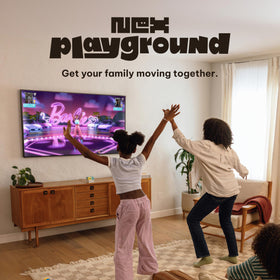 Nex Playground in living room transforms space into interactive arcade