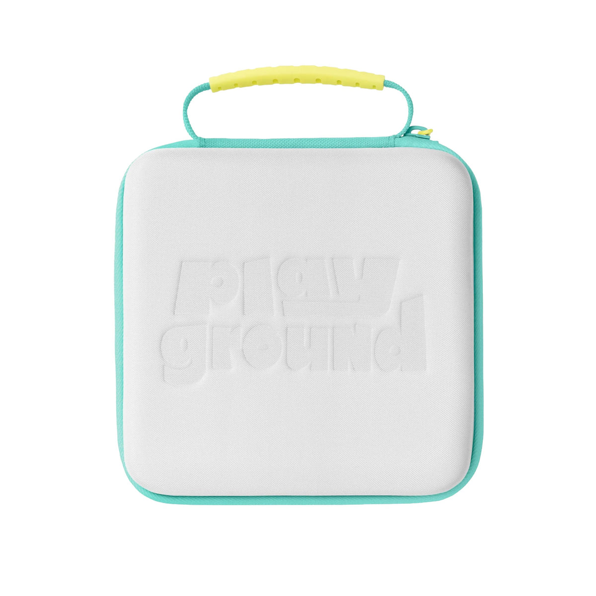 Nex Playground travel case exterior showing compact, portable design for on-the-go gaming.