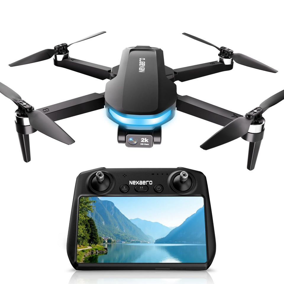 Nexaero F3 drone with 2K camera captures crisp adventure footage