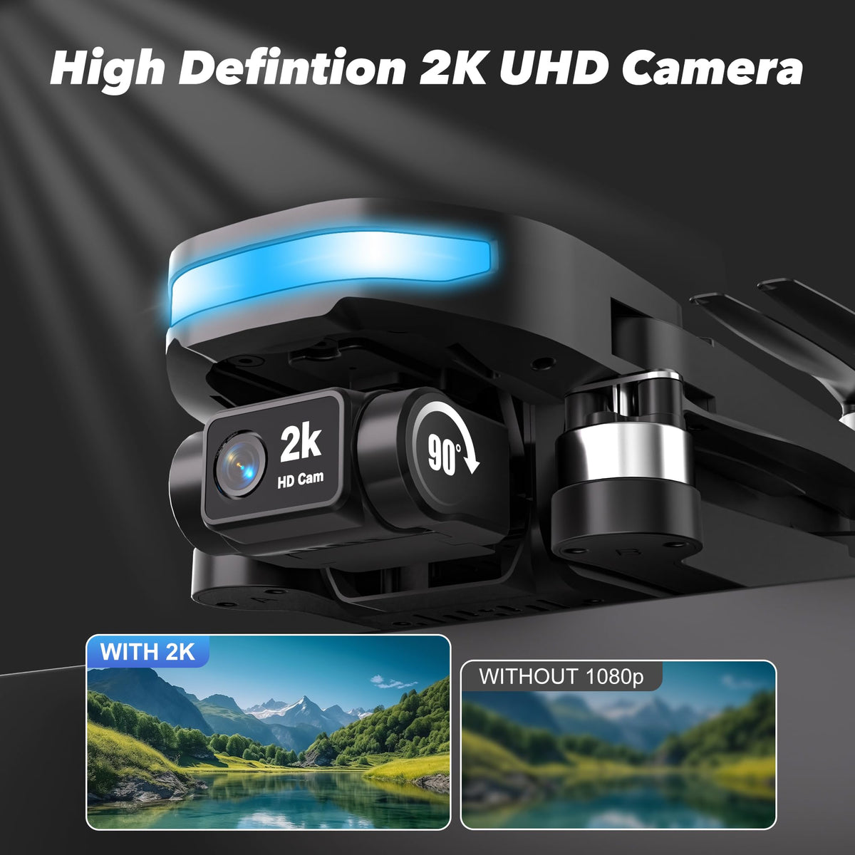 Nexaero F3 remote with 7.22-inch screen enables live FPV viewing