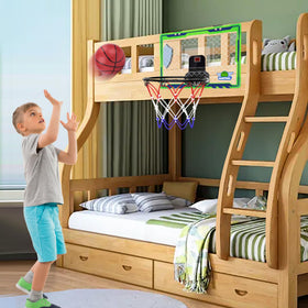 NEXBOX compact indoor basketball set fits small spaces.