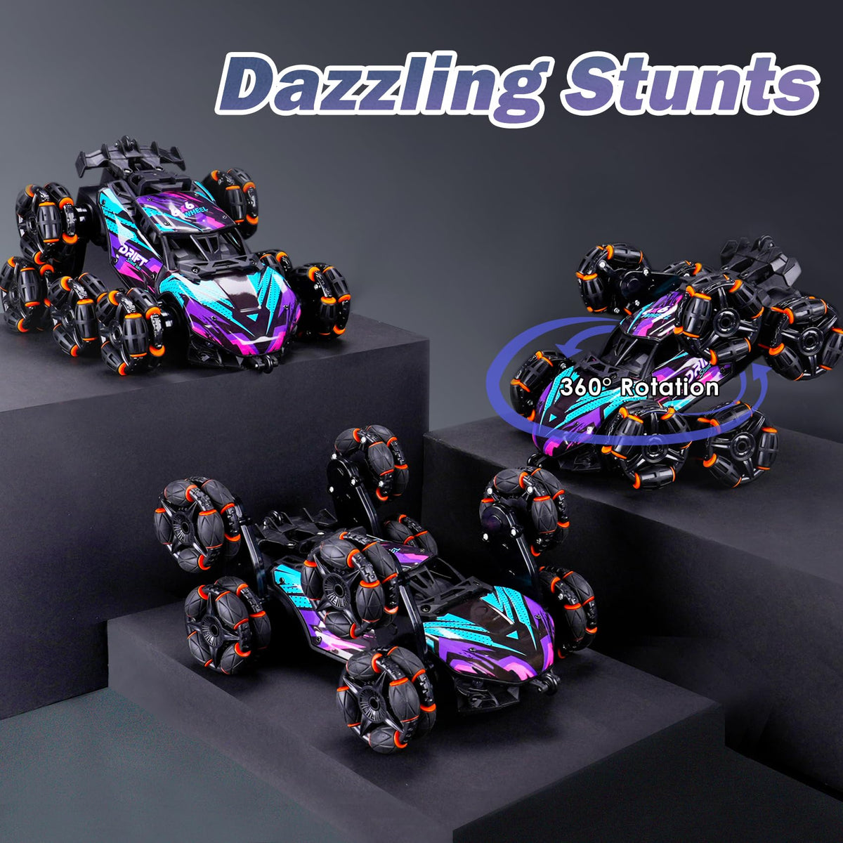 NEXBOX double-sided driving lets kids chase action from both directions