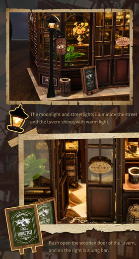 NEXTIPS 3D-bookshelf-illusion-depth creates dramatic depth between titles.