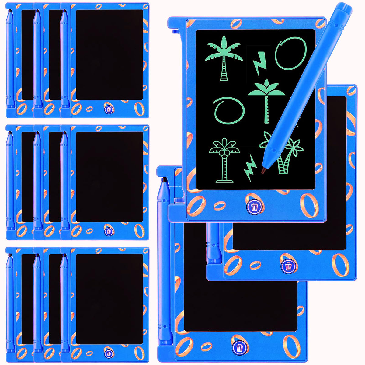 Nezyo 12-pack kids LCD tablets ideal as party favors