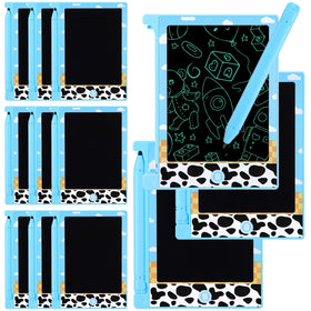 Nezyo 12-pack LCD writing tablets for kids, ideal party favors and classroom drawing.
