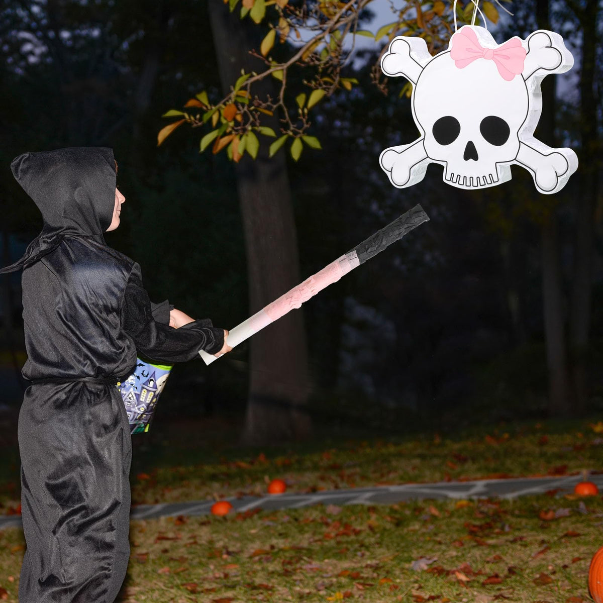 Nezyo Bad Two the Bone pinata candy-space cavity for treats