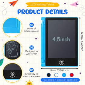 Nezyo colorful doodle board for kids—bright colors boost engagement during learning.