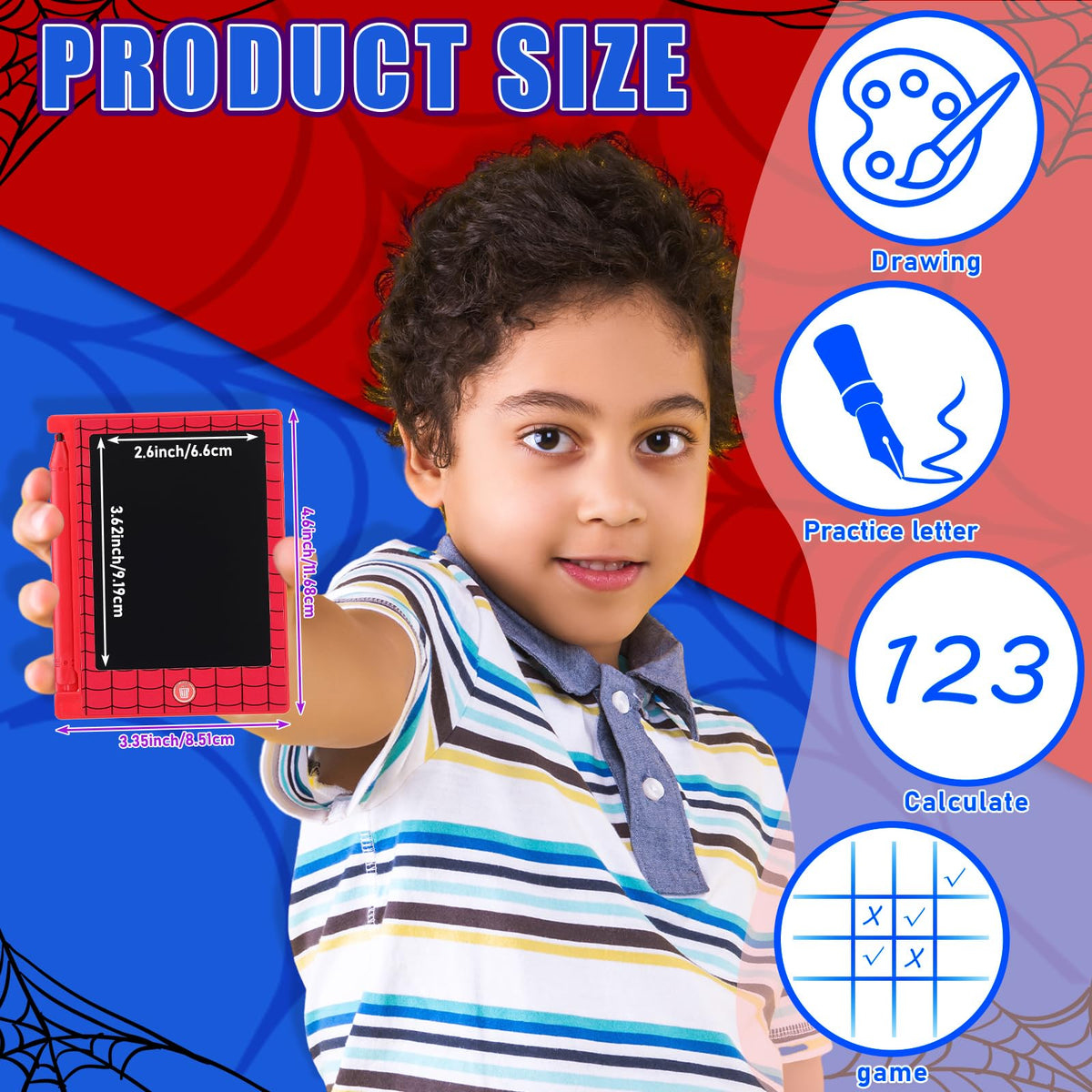 Nezyo eye-protection LCD screen supports safe, long creative sessions.