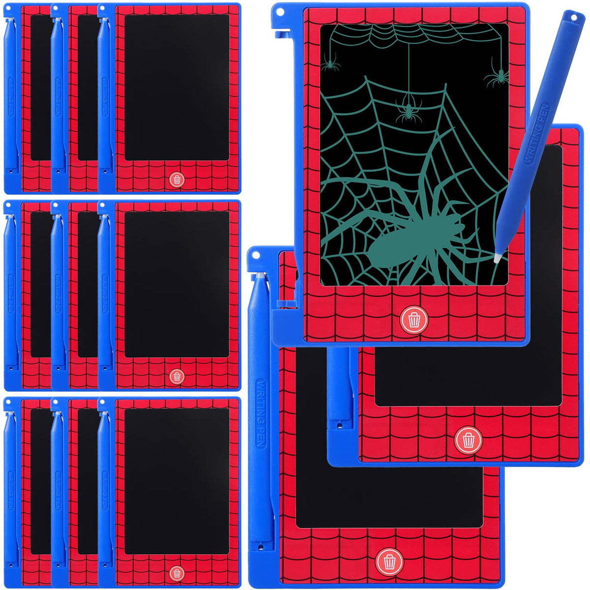 Nezyo spider party favors 4.6-inch LCD doodle board for creative play