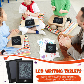 Nezyo travel friendly LCD writing tablet helps keep kids entertained on trips.