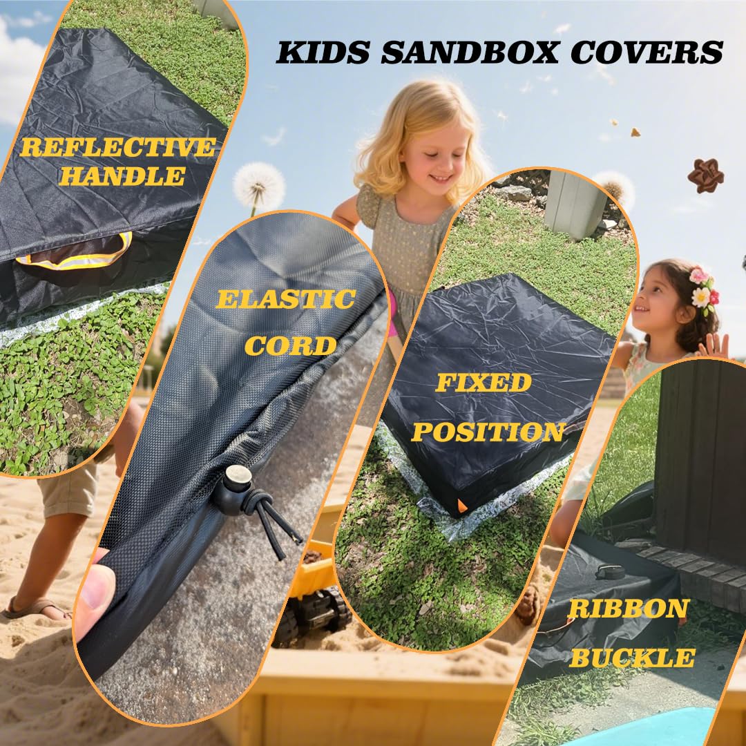 NGB sandbox cover used outdoors at the beach for protection