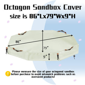 NGB sandbox cover features elastic drawstring bottom for a snug, weatherproof fit
