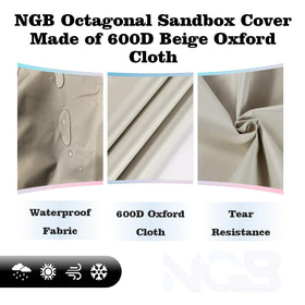 NGB octagonal cover shows reflective handles for safer night handling
