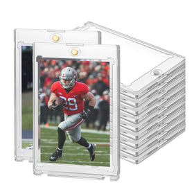 Ngdiluxury 130pt magnetic card holder pack 18 with crystal-clear visibility