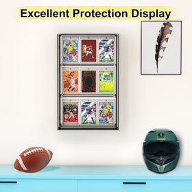 Ngdiluxury stacked card protectors for organized collections