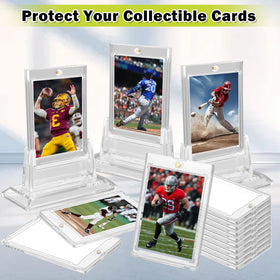 Ngdiluxury strong magnetic closure keeps cards securely inside