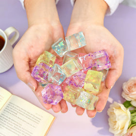 niaosiben easter basket stuffer—sparkle stress cubes for delight