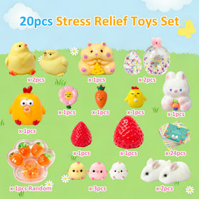 niaosiben Easter Taba squishy paw shapes ideal for sensory play