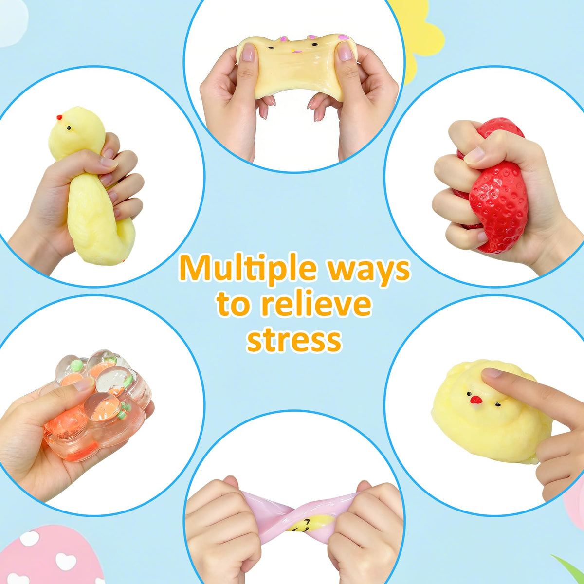 niaosiben mini taba squishy shapes perfect Easter basket fillers