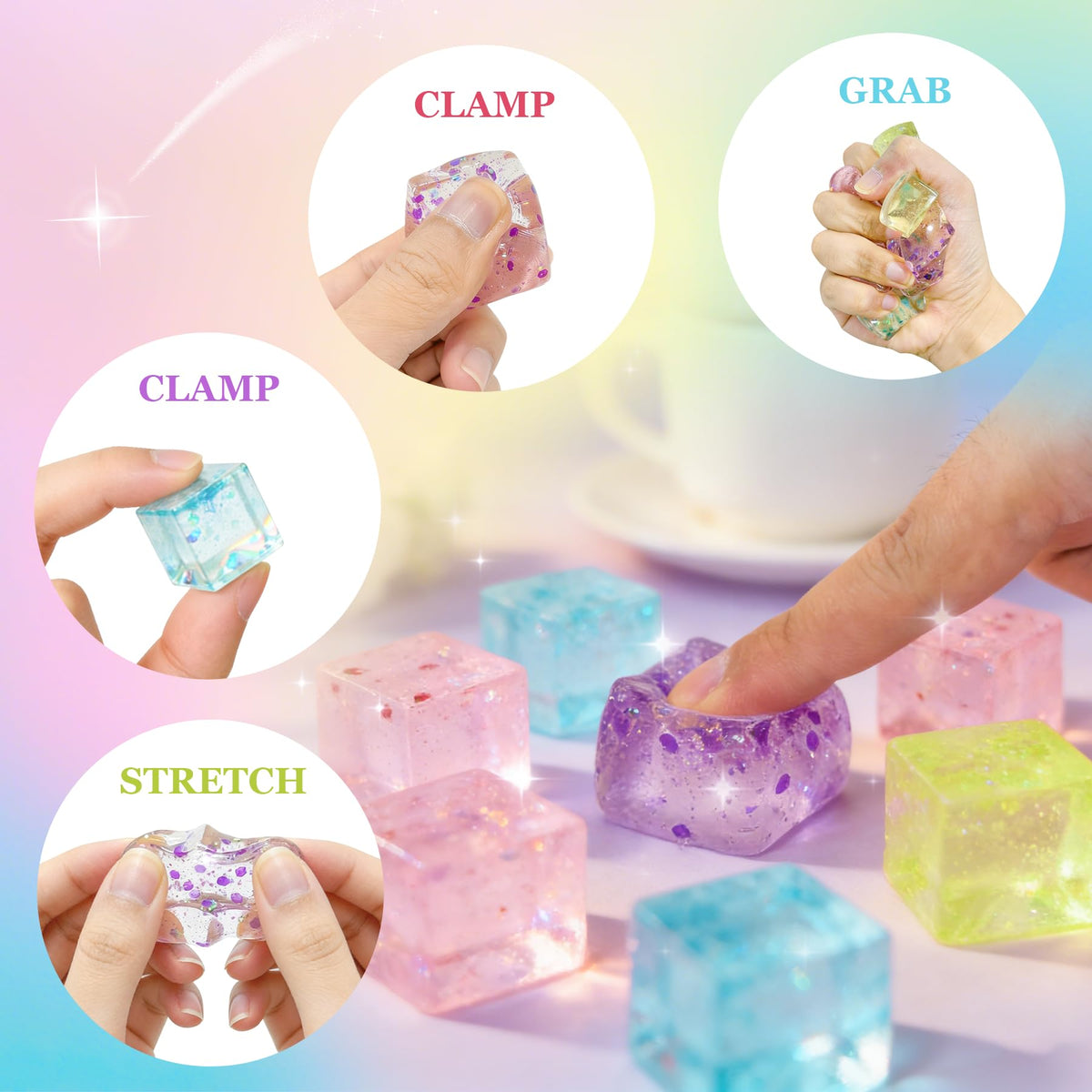 niaosiben pocket-sized stress squares—compact fidget cubes for on-the-go relief